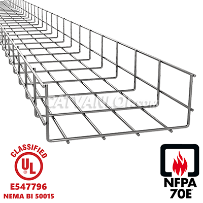  NEMA BI 50015 – Wire Mesh Cable Tray – ML50