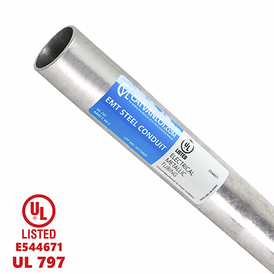 UL 797 – Electrical Metallic Tubing