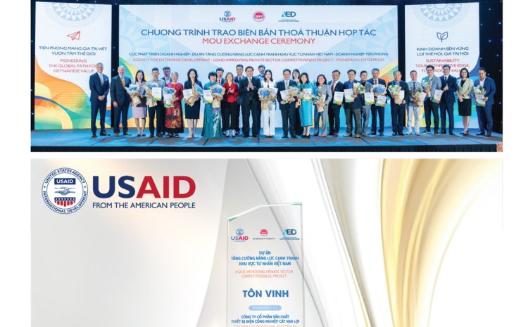  Cat Van Loi Among Top 35 Vietnamese Enterprises Reaching Out to the World